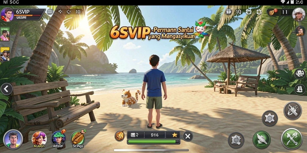 Screenshot gameplay 6SVIP yang menampilkan kesenangan bermain.