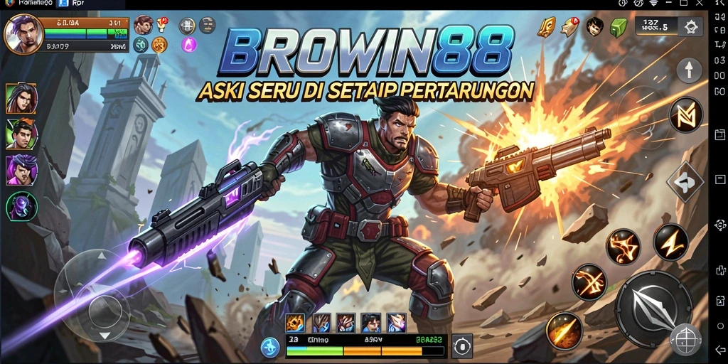 Tampilan aksi mendebarkan dalam BROWIN88 yang memukau para pemain.
