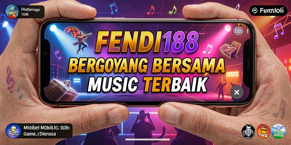 Tampilan screenshot FENDI188 saat bermain musik seru.