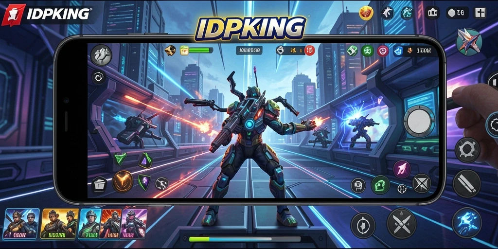 Tampilan aktivitas menarik dalam permainan IDPKING.