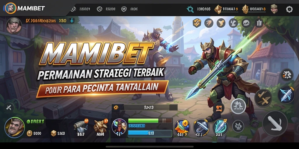 Tampilan gameplay MAMIBET yang strategis dan menantang.
