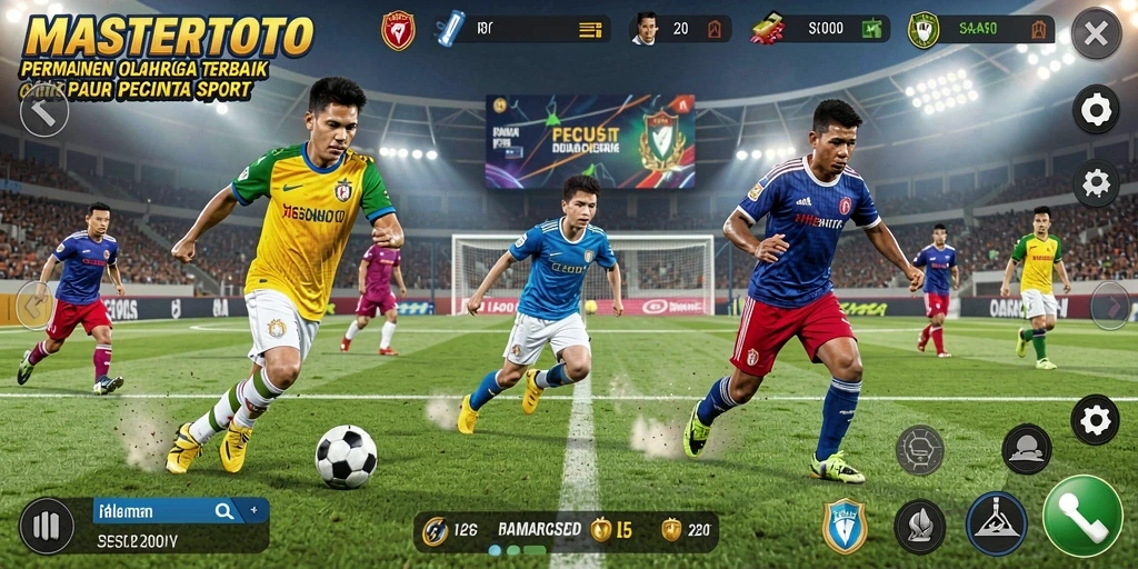Tampilan gameplay MASTERTOTO yang menarik dan dinamis.