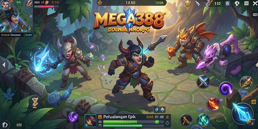 Tangkapan layar gameplay MEGA388 yang mendebarkan dan penuh aksi.