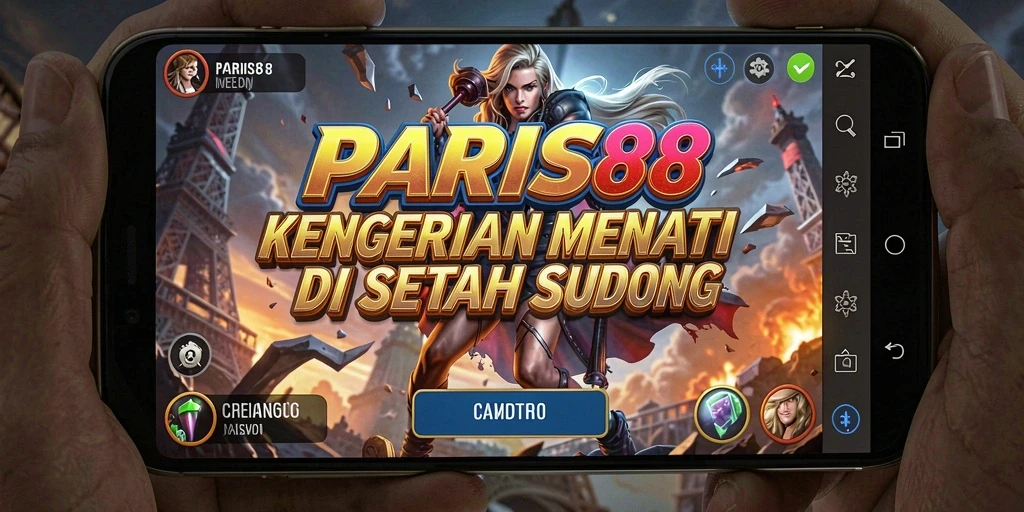 Screenshot menampilkan suasana gameplay mencekam di PARIS88.