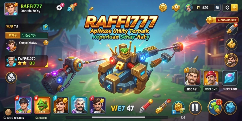 Tampilan antarmuka RAFFI777 yang user-friendly dan fungsional.